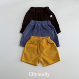 ［ELLY MOLLY］Soda corduroy half pants