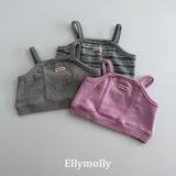 ［ELLY MOLLY］Bubble crop bustier