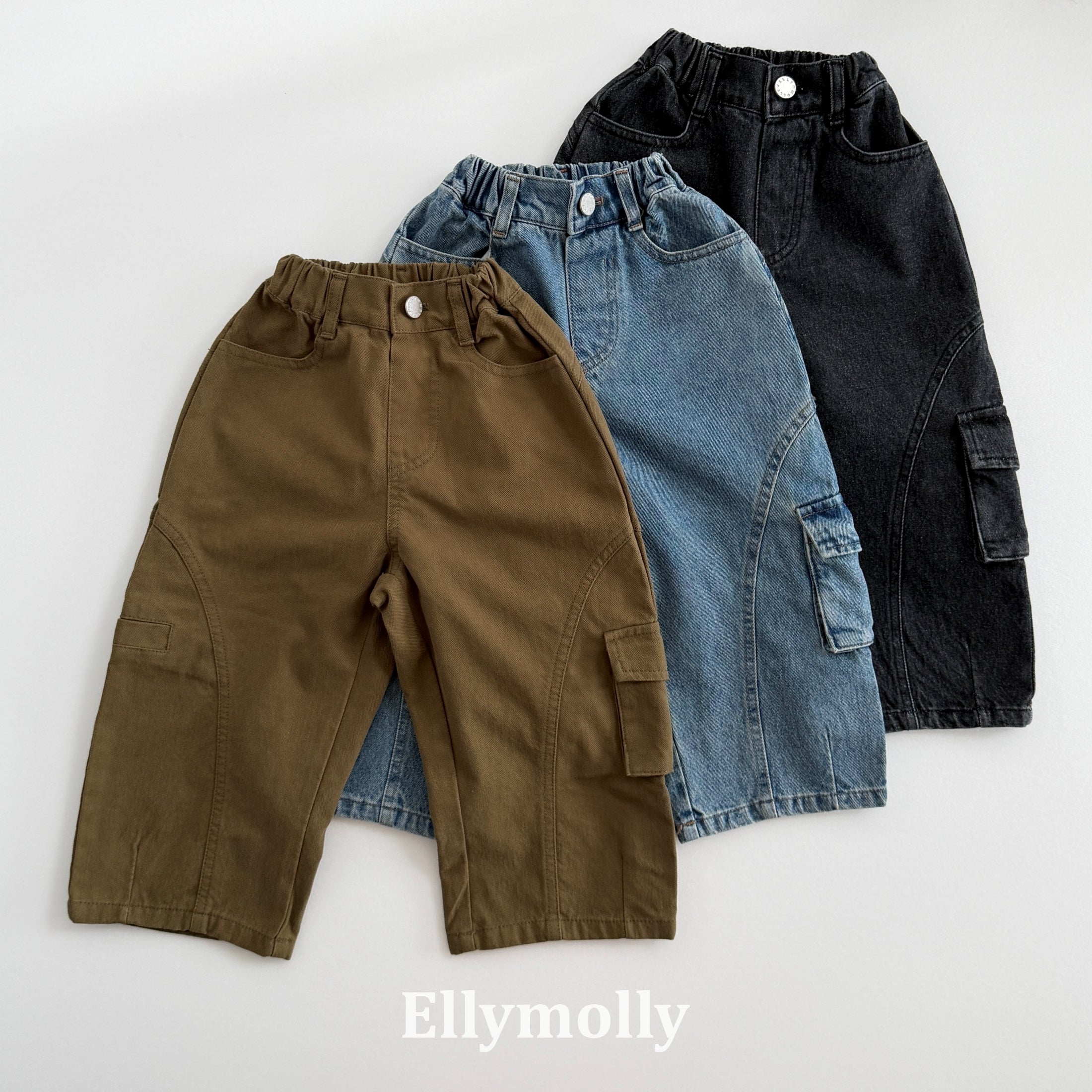 ［ELLY MOLLY］Haco balloon cargo pants