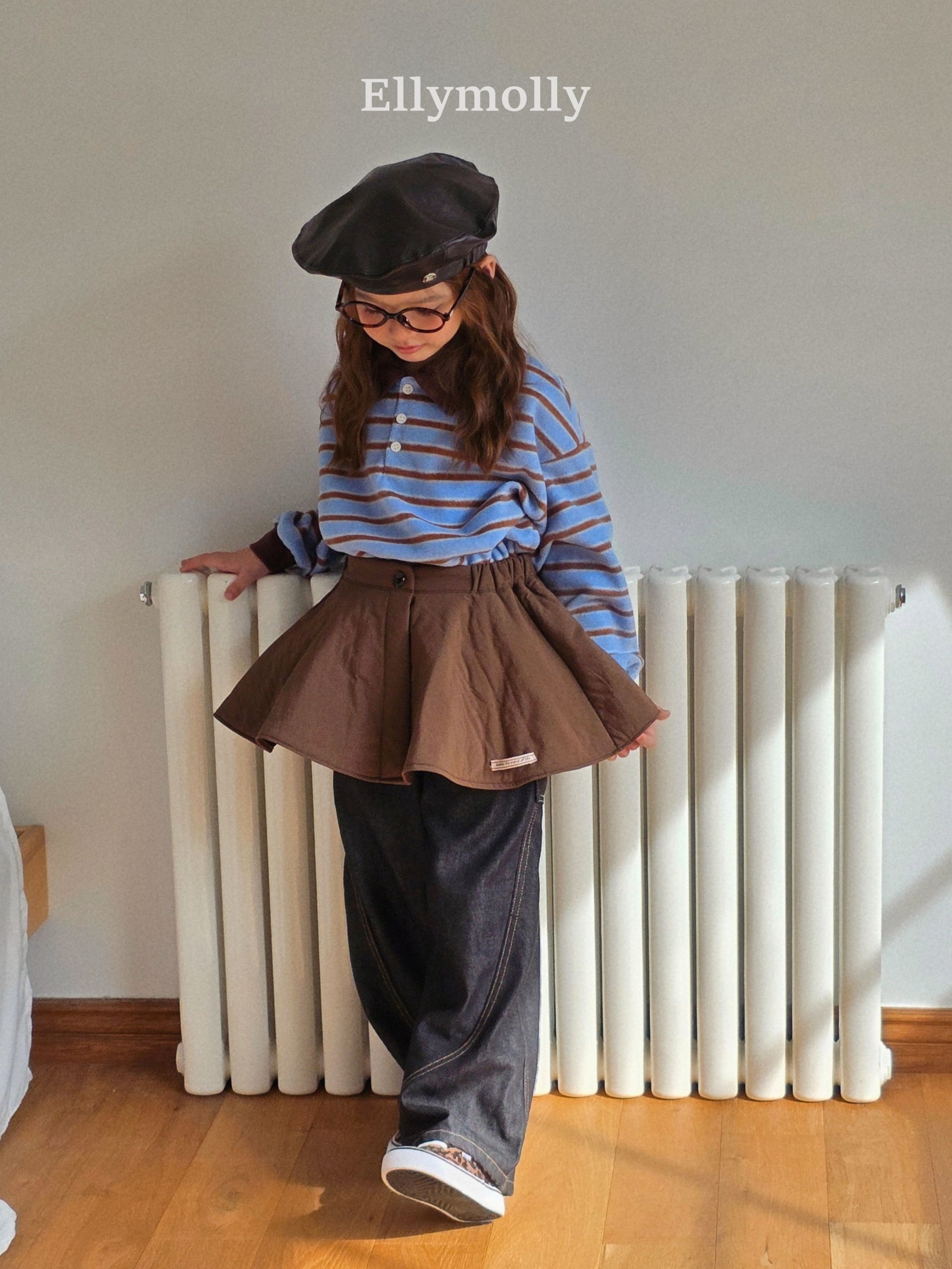 ［ELLY MOLLY］Snow veil skirt