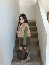 ［ELLY MOLLY］Fluffy vest