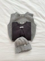 [atomeme] Bollok Knit Vest