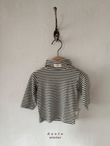 ［Aosta］Wool turtleneck tee