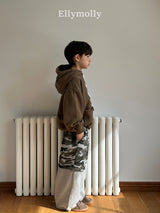 ［ELLY MOLLY］Soft warm camo pants