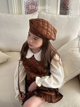 ［ELLY MOLLY］Twinkle quilting one-piece