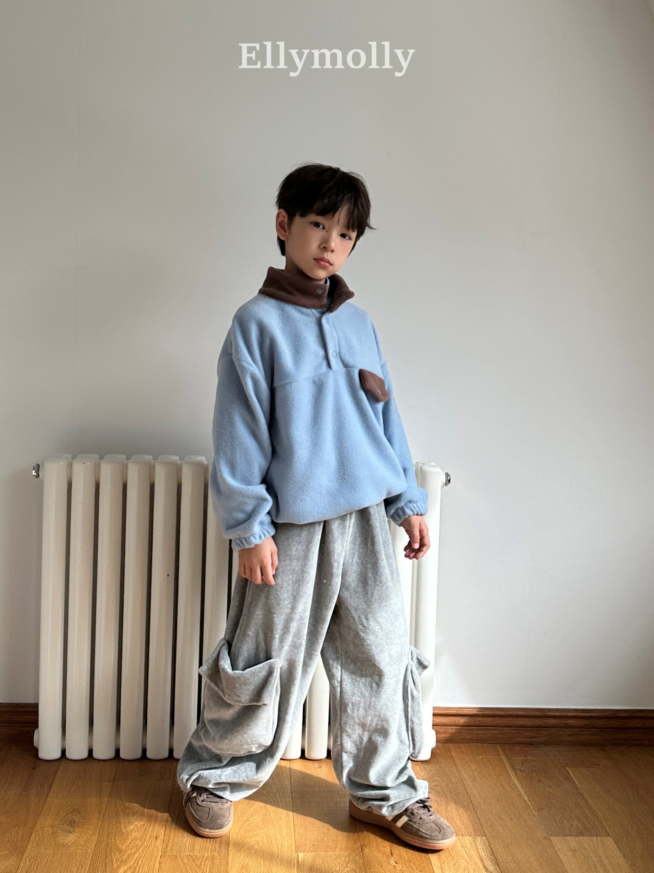 ［ELLY MOLLY］Rolling big cargo pants