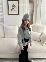 ［ELLY MOLLY］Muffin wool knit pants