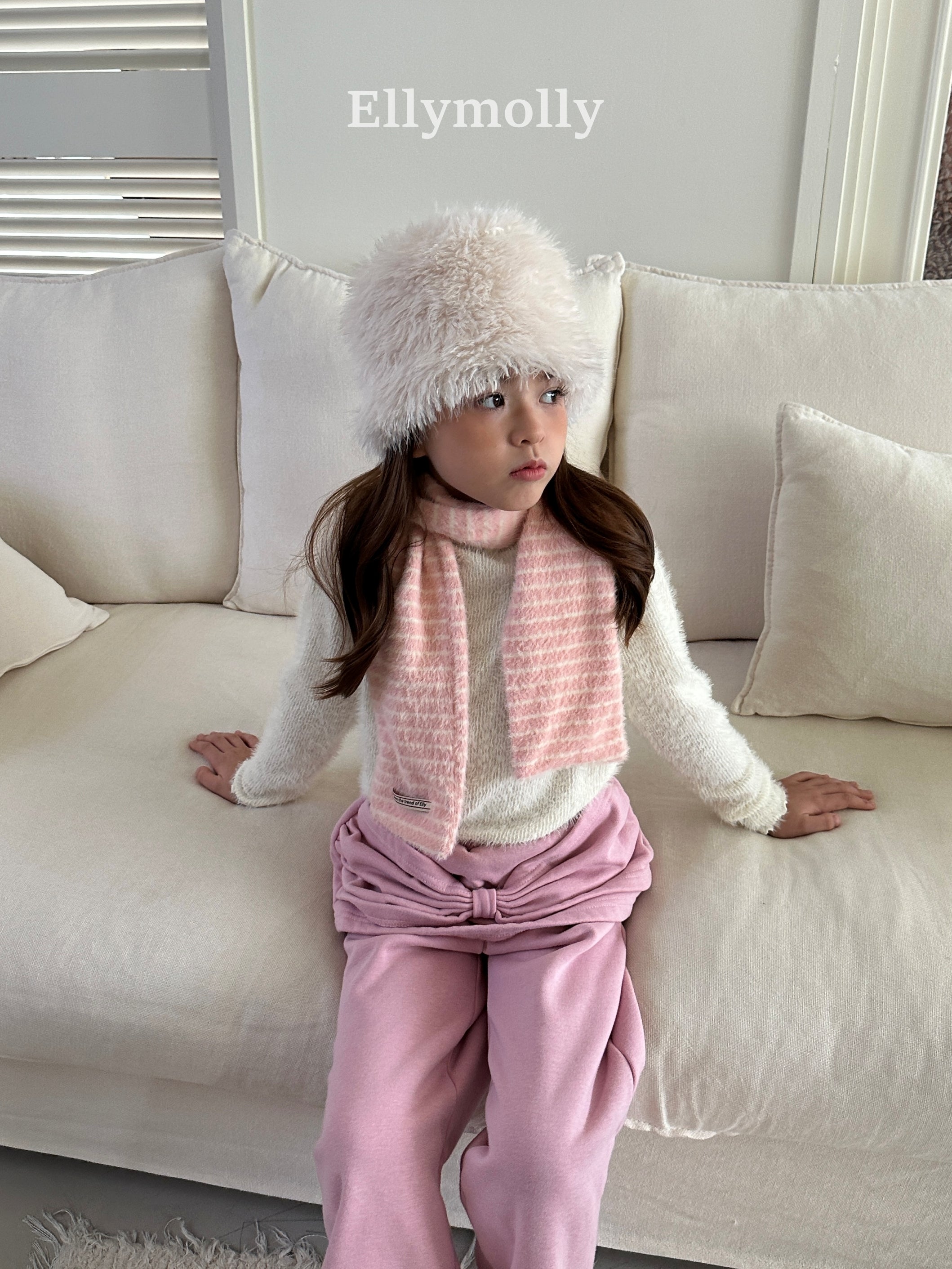 ［ELLY MOLLY］Lovely ribbon pants