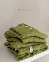 ［Aosta］Butter Button Tee