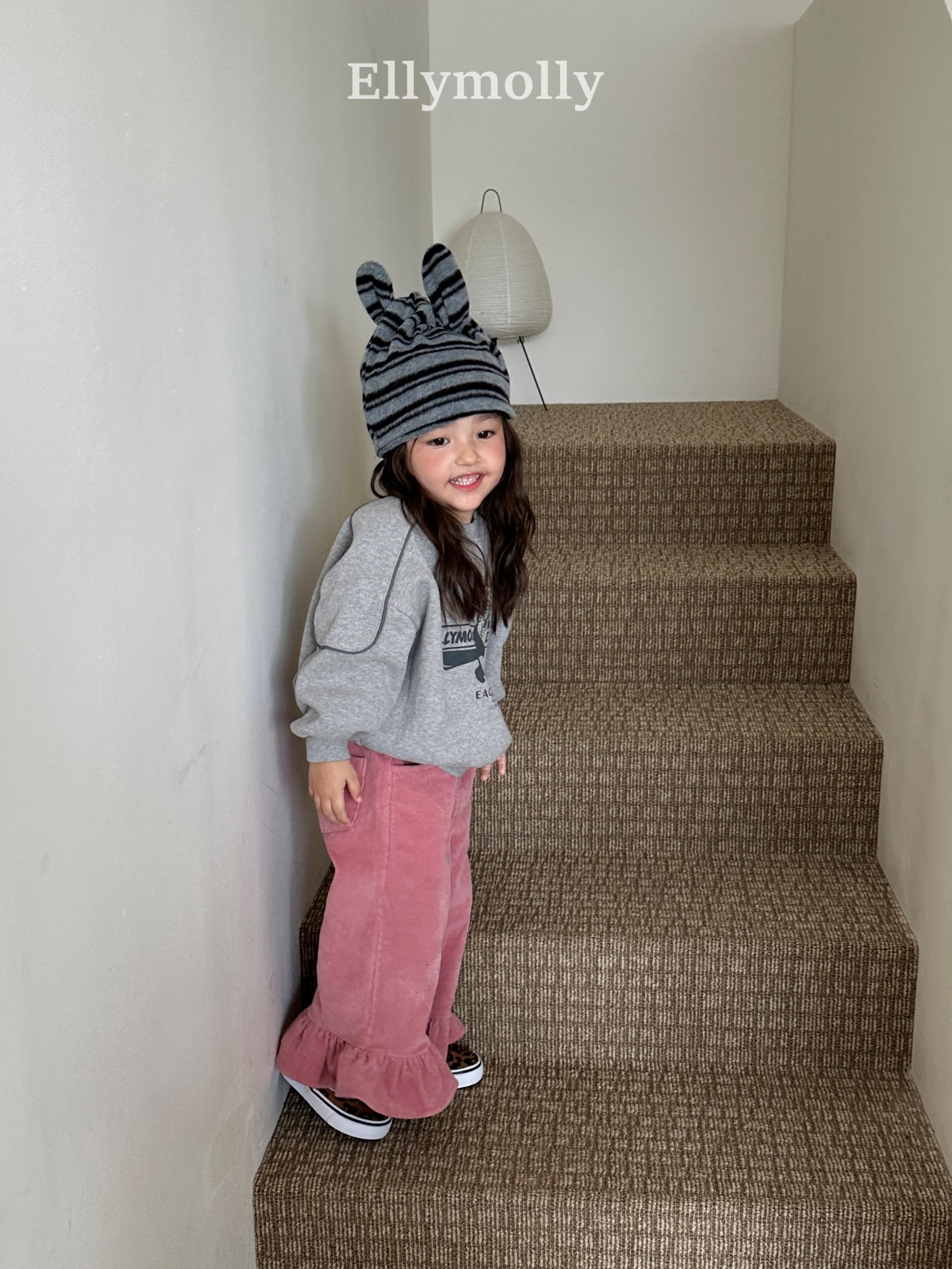 ［ELLY MOLLY］Crew piping mtm