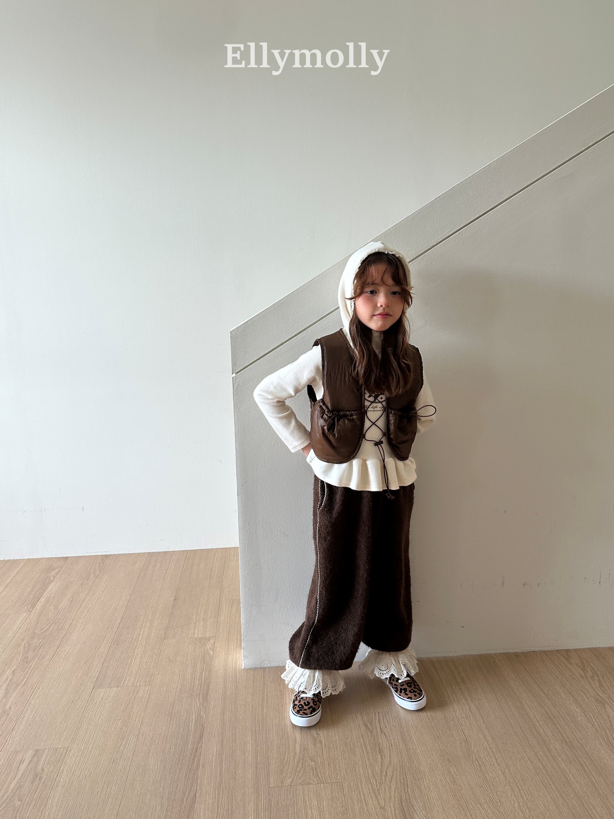 ［ELLY MOLLY］For you padding vest