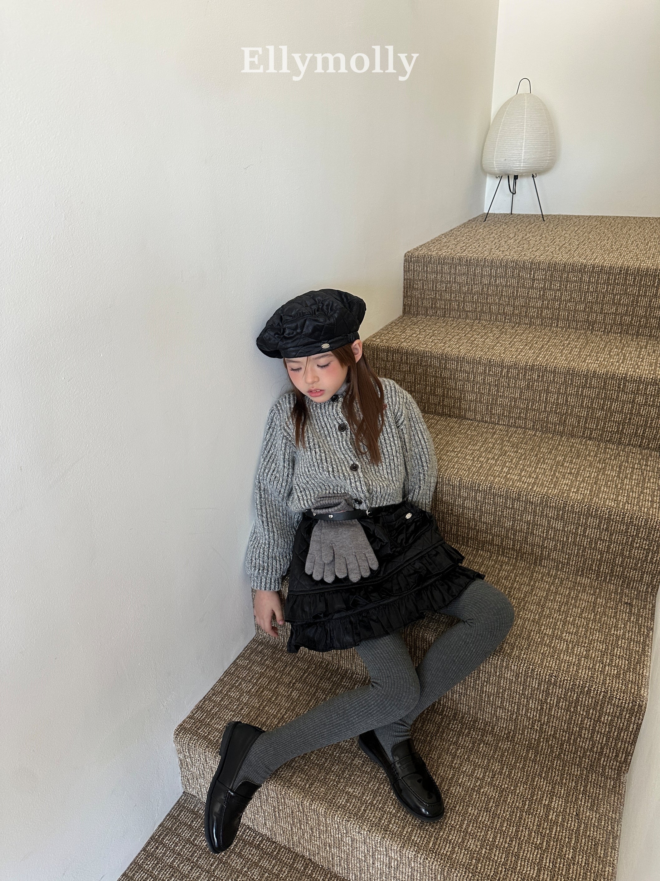 ［ELLY MOLLY］Twinkle quilting one-piece