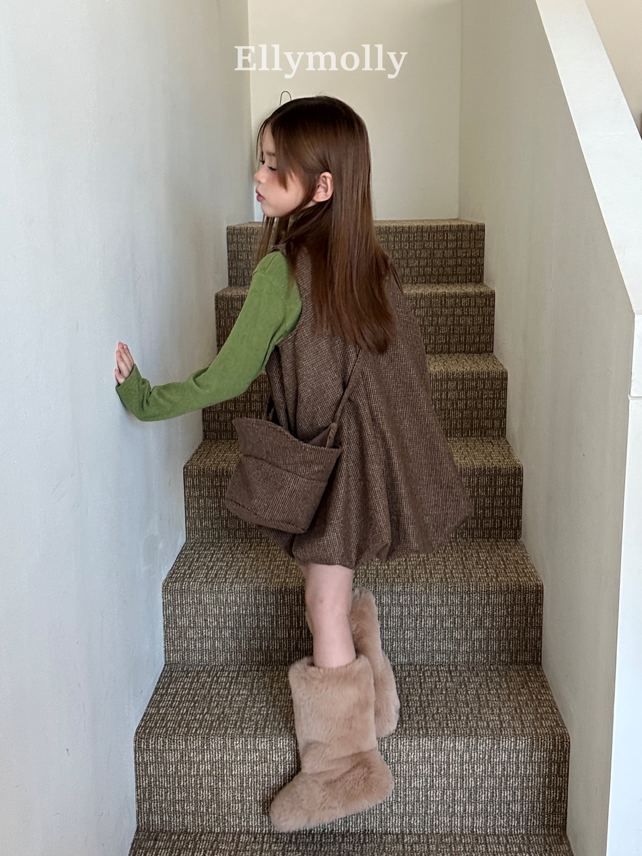 ［ELLY MOLLY］Luna balloon one-piece