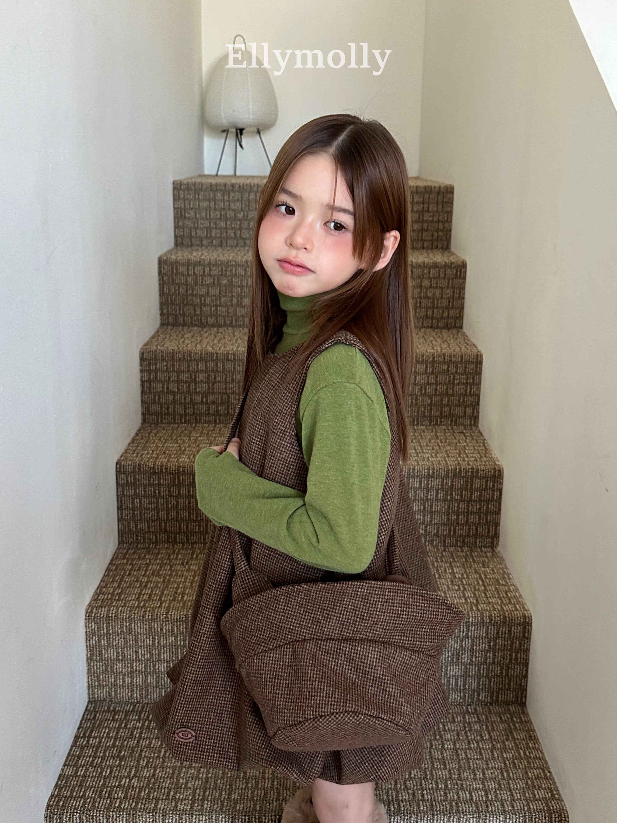 ［ELLY MOLLY］Luna balloon one-piece