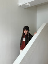 ［ELLY MOLLY］Fancy boxy tee