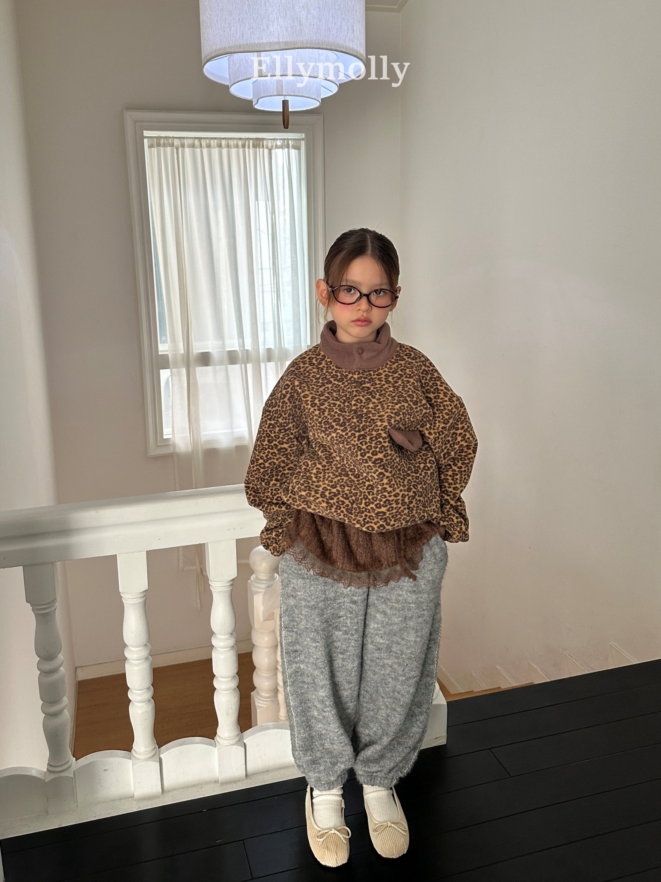 ［ELLY MOLLY］Blooming knit skirt