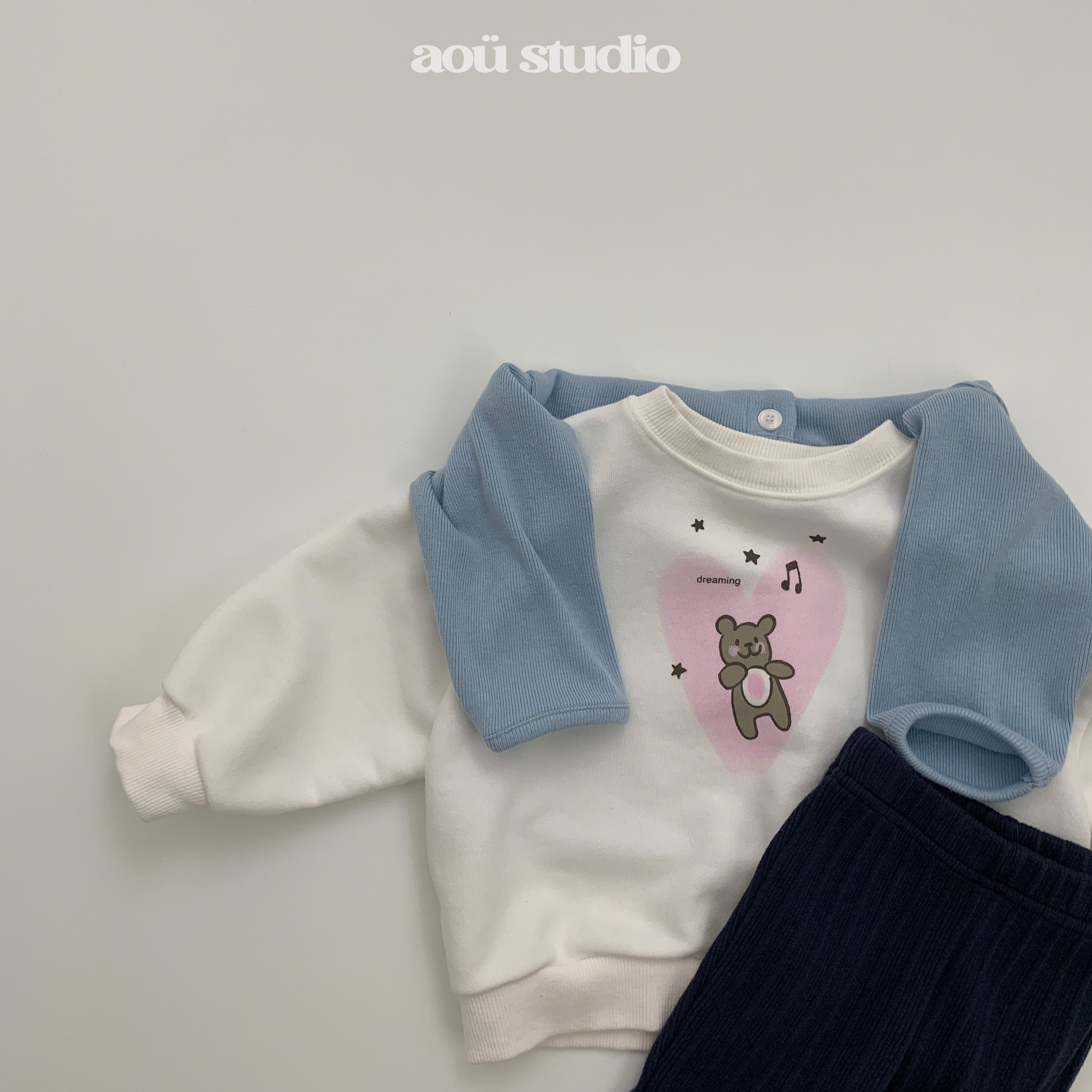 ［aou studio］Coco flare leggings