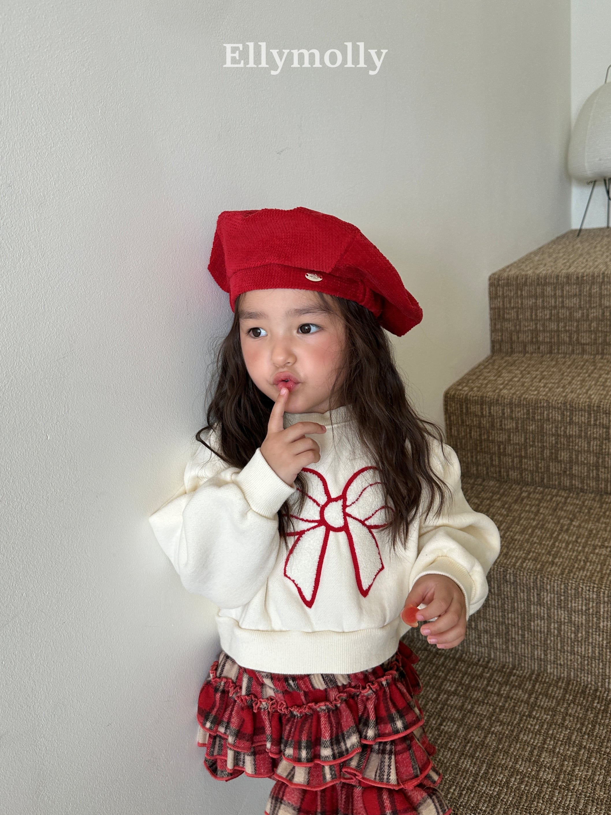 ［ELLY MOLLY］Ribbon boucle mtm