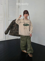 ［ELLY MOLLY］Fancy boxy tee