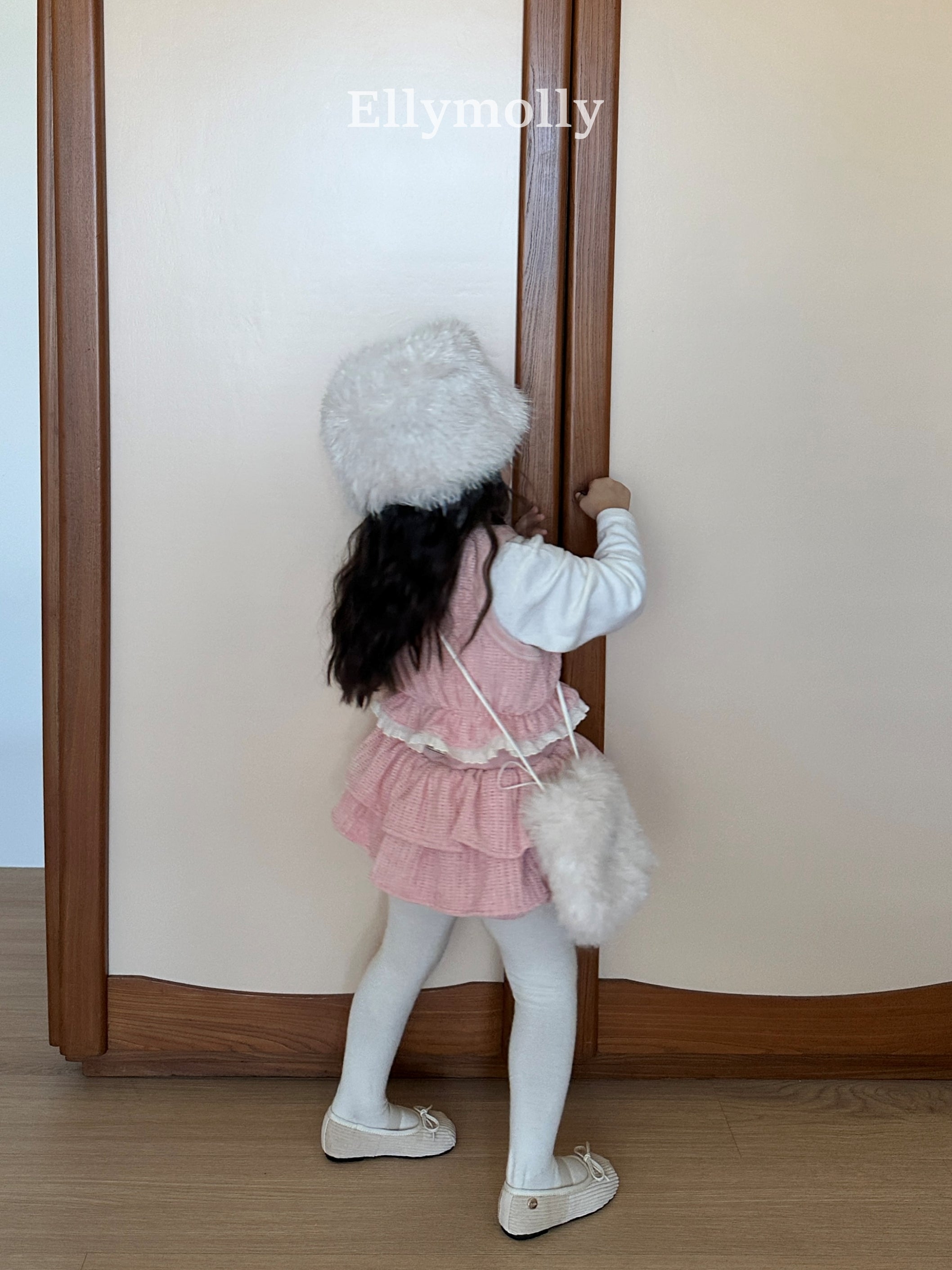 ［ELLY MOLLY］Velvet crunch pants