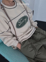 ［ELLY MOLLY］Fancy boxy tee