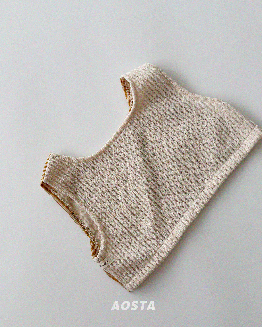 ［Aosta］Louis Stripe Vest