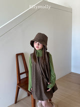 ［ELLY MOLLY］Snow warm turtleneck tee