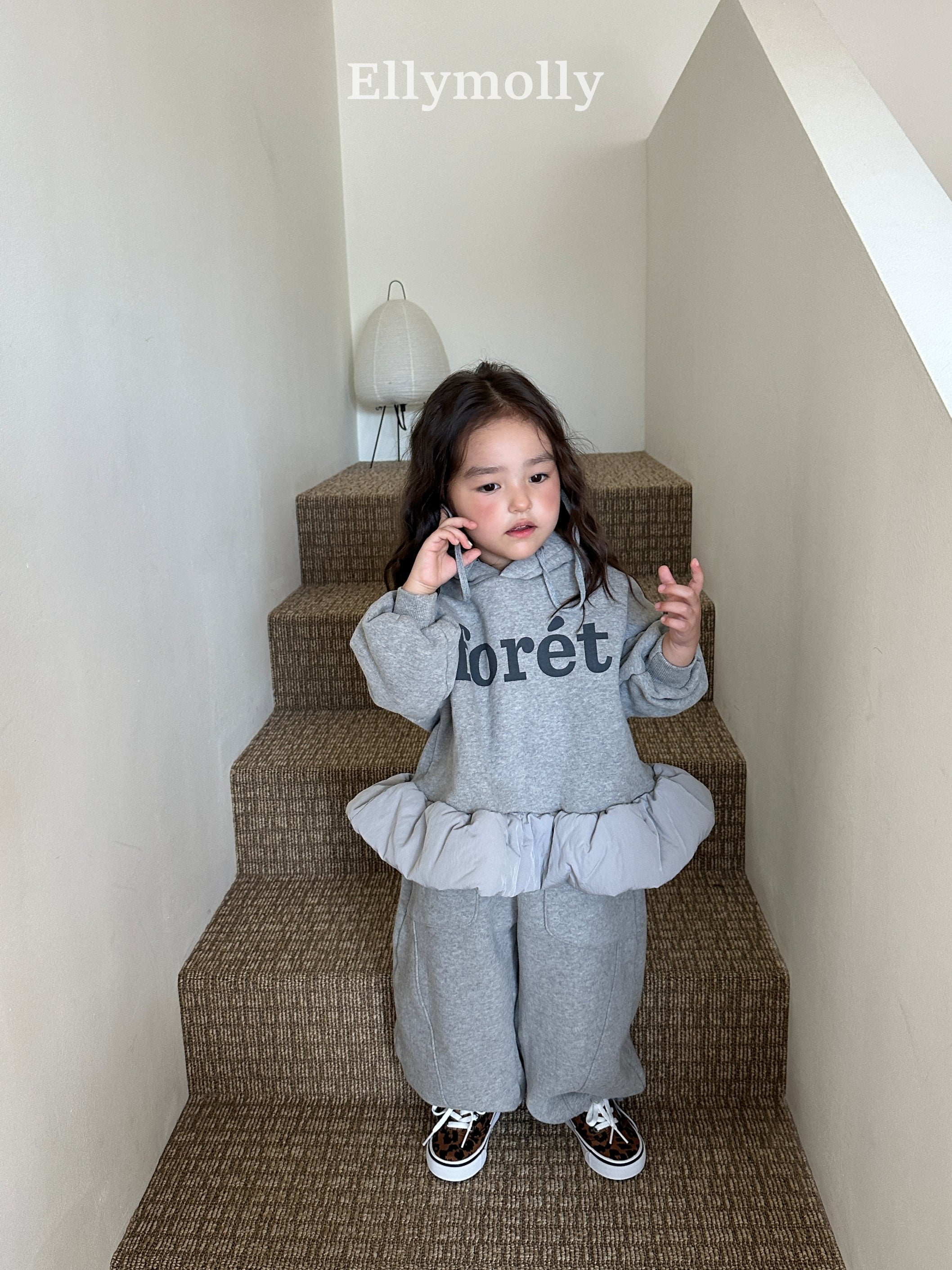 ［ELLY MOLLY］All day string pants