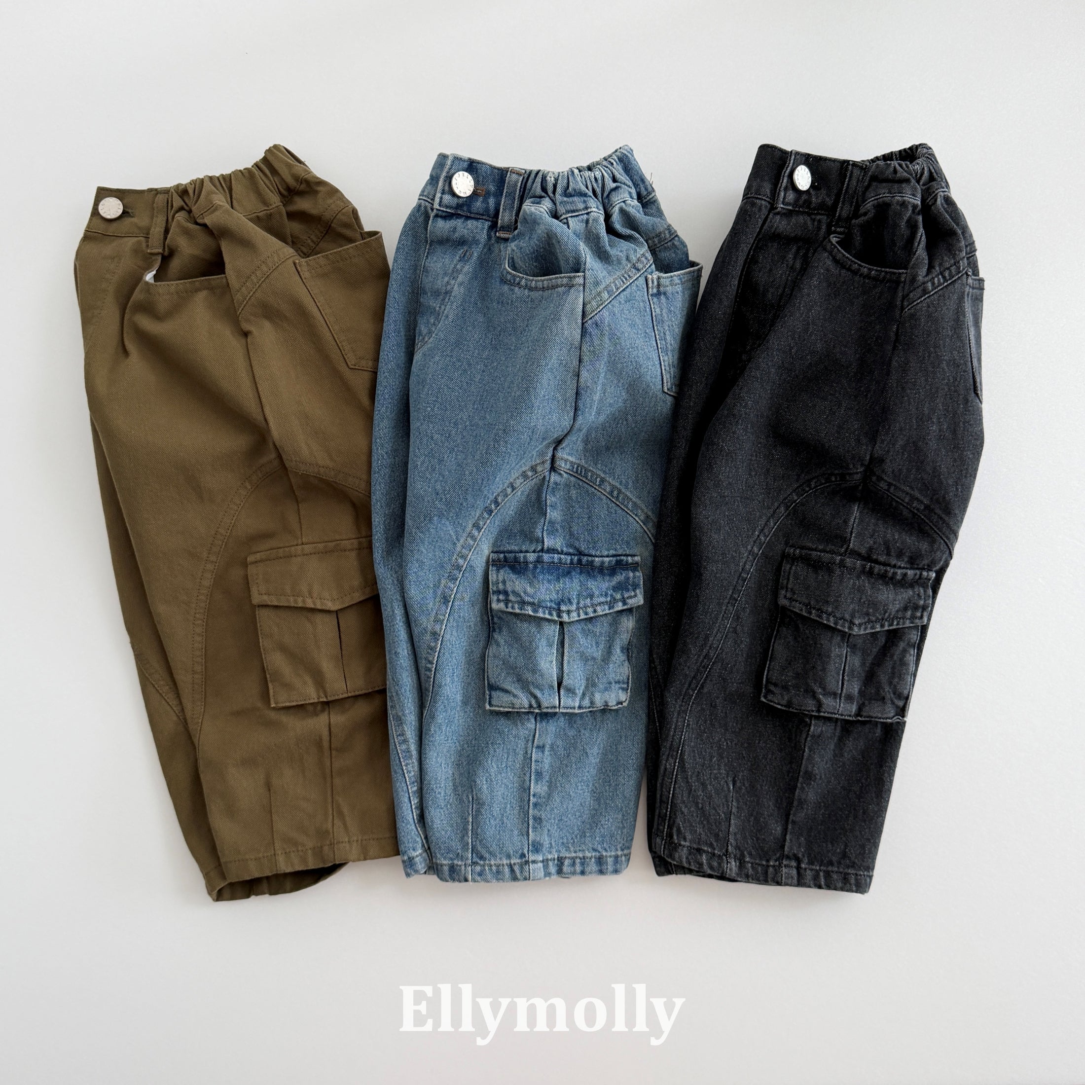 ［ELLY MOLLY］Haco balloon cargo pants