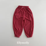 ［ELLY MOLLY］Loen stripe jogger pants
