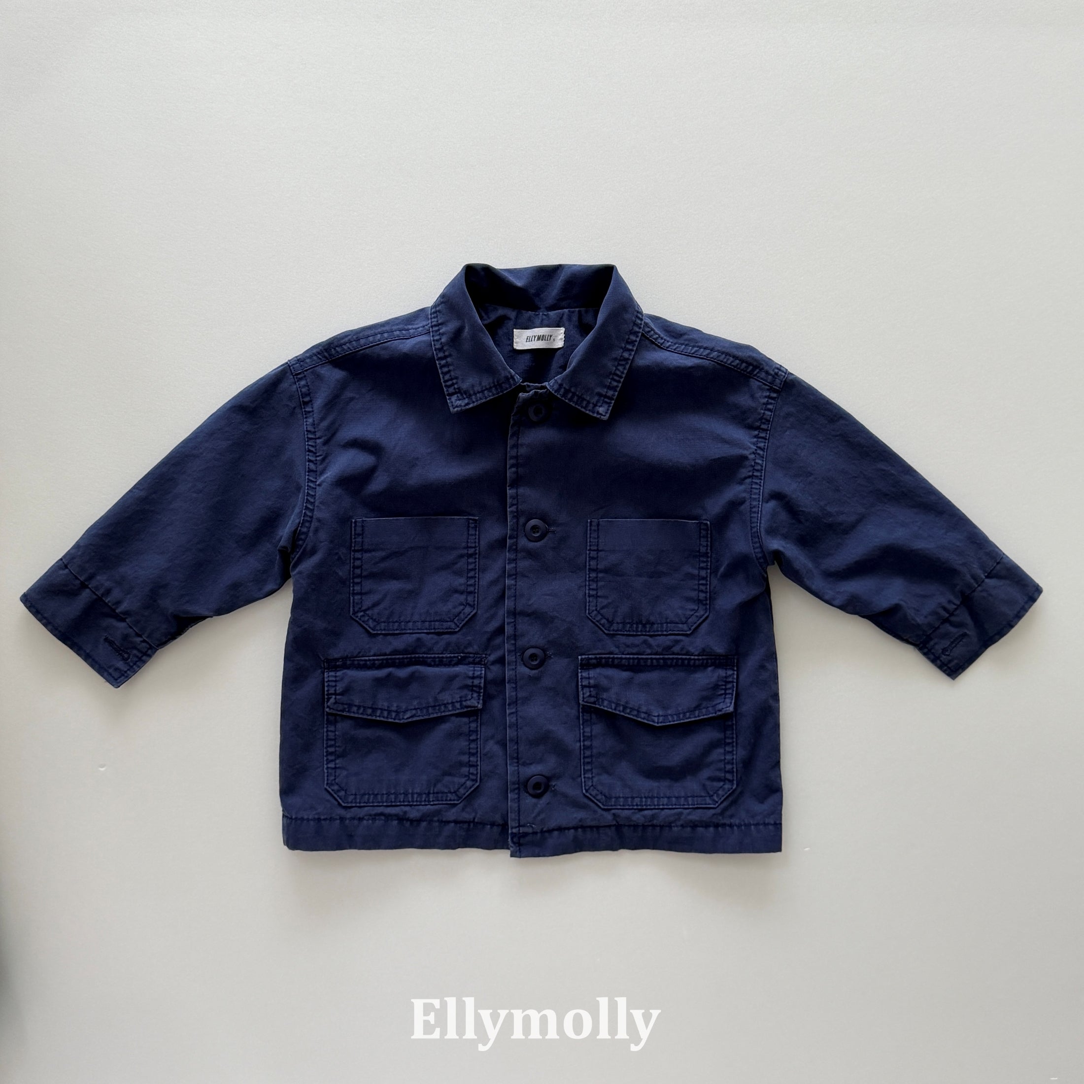 ［ELLY MOLLY］Deep tone utility jacket