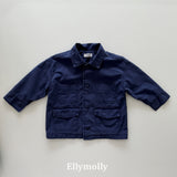 ［ELLY MOLLY］Deep tone utility jacket