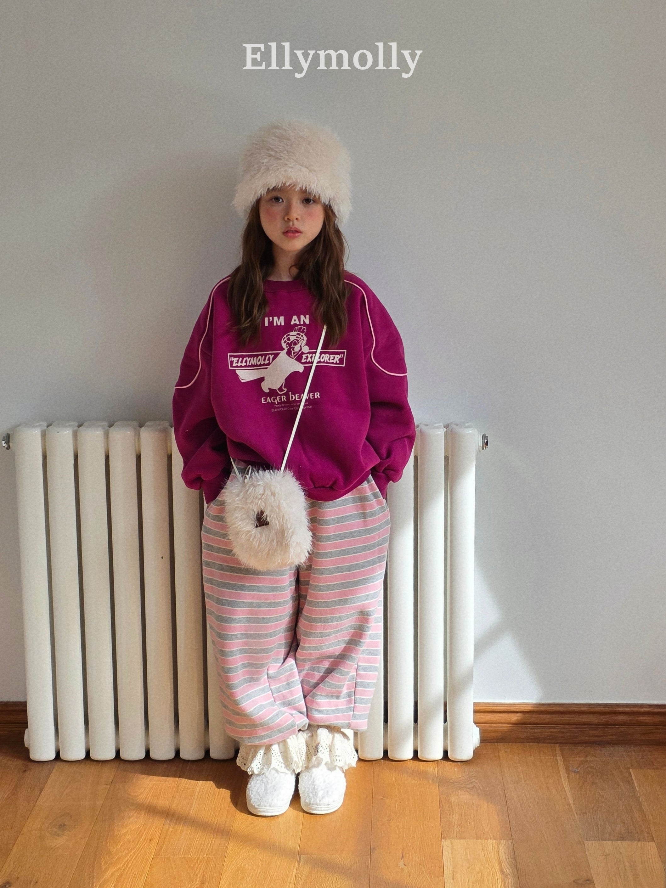 ［ELLY MOLLY］Crew piping mtm