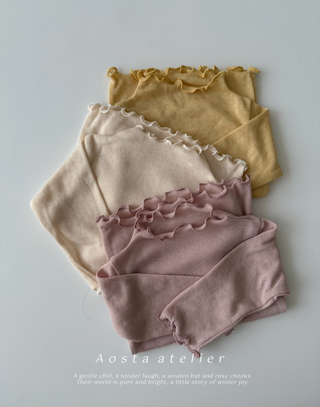 ［Aosta］Softy tee