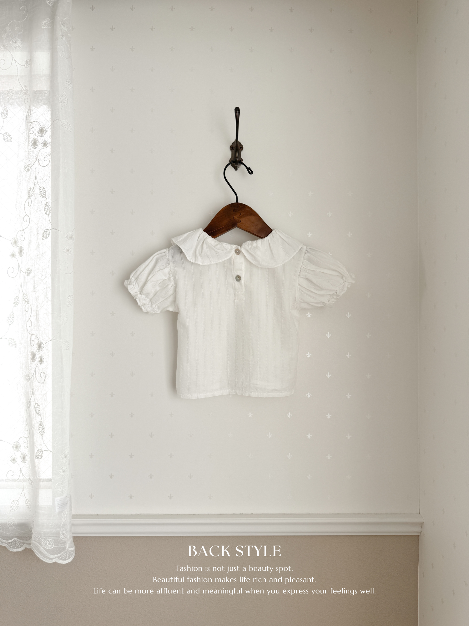 Binu puff blouse
