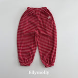 ［ELLY MOLLY］Loen stripe jogger pants