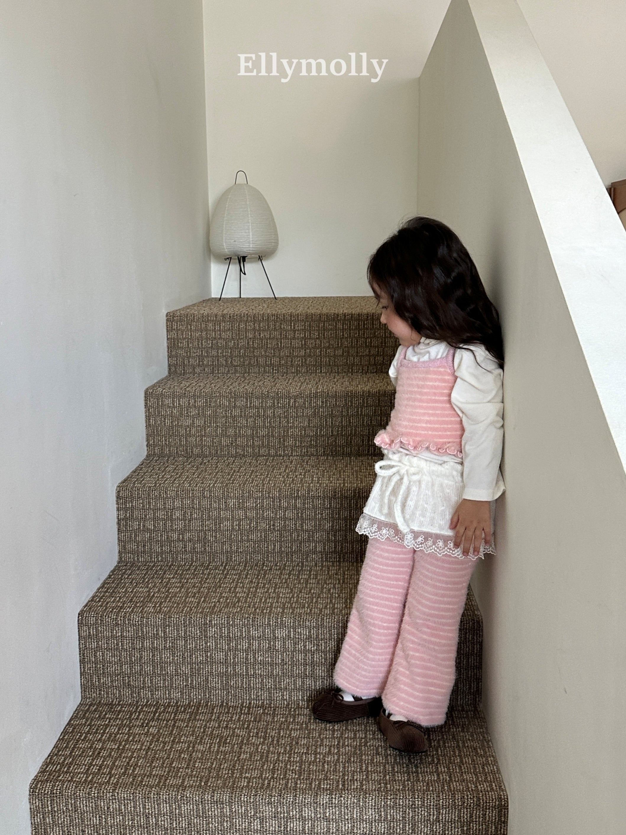 ［ELLY MOLLY］Blooming knit skirt