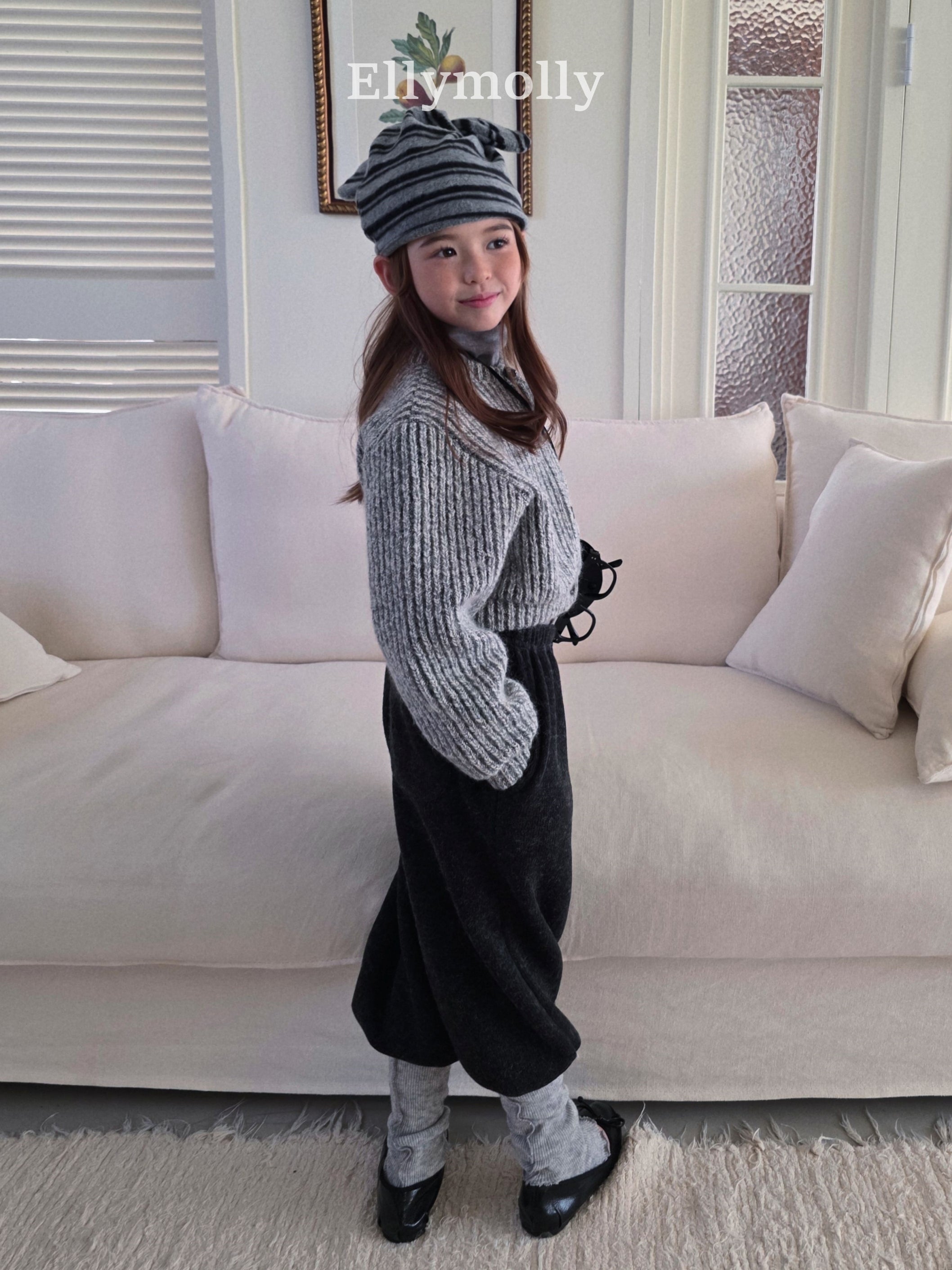 ［ELLY MOLLY］Point warm pants