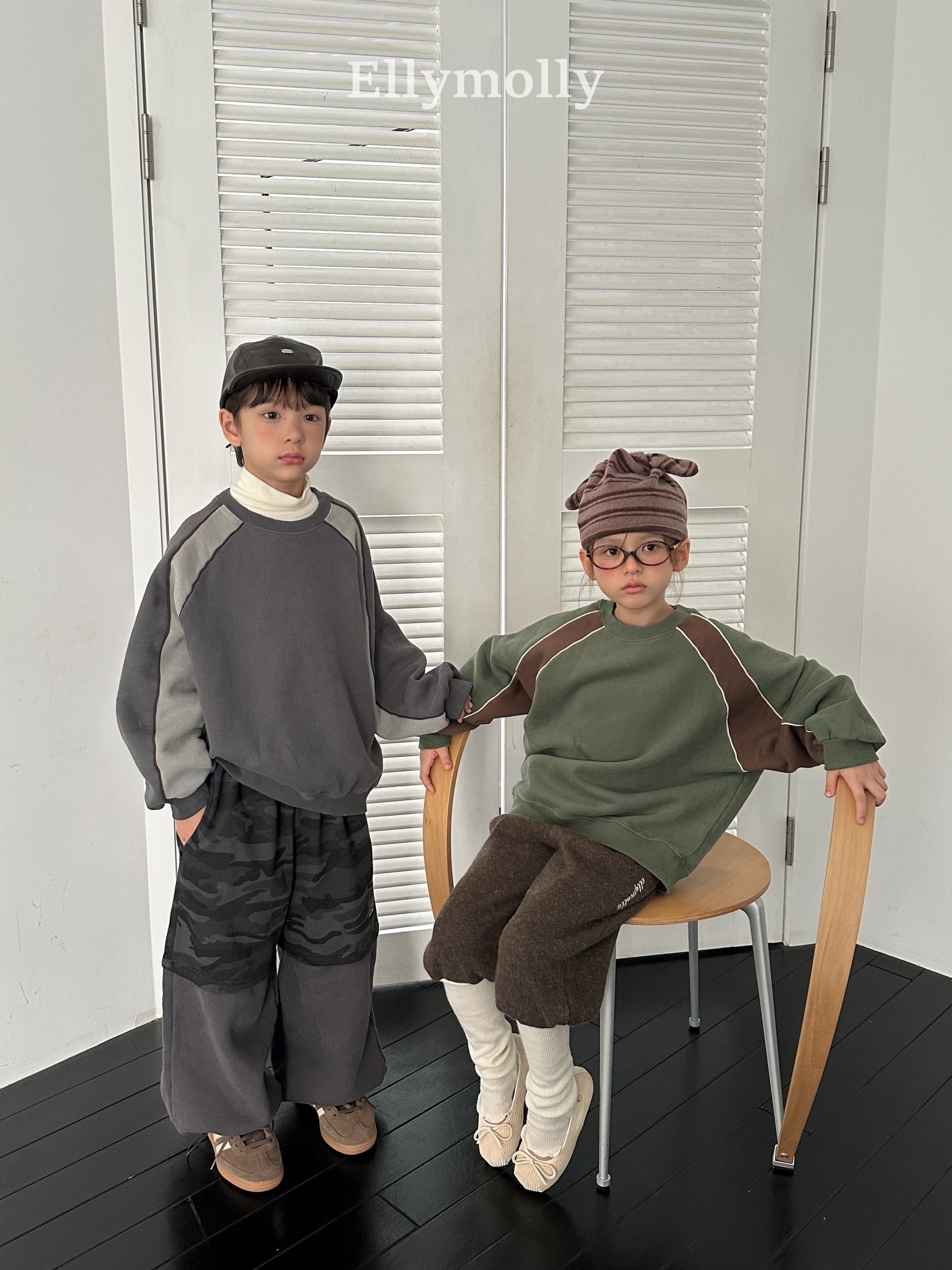 ［ELLY MOLLY］Triple line mtm