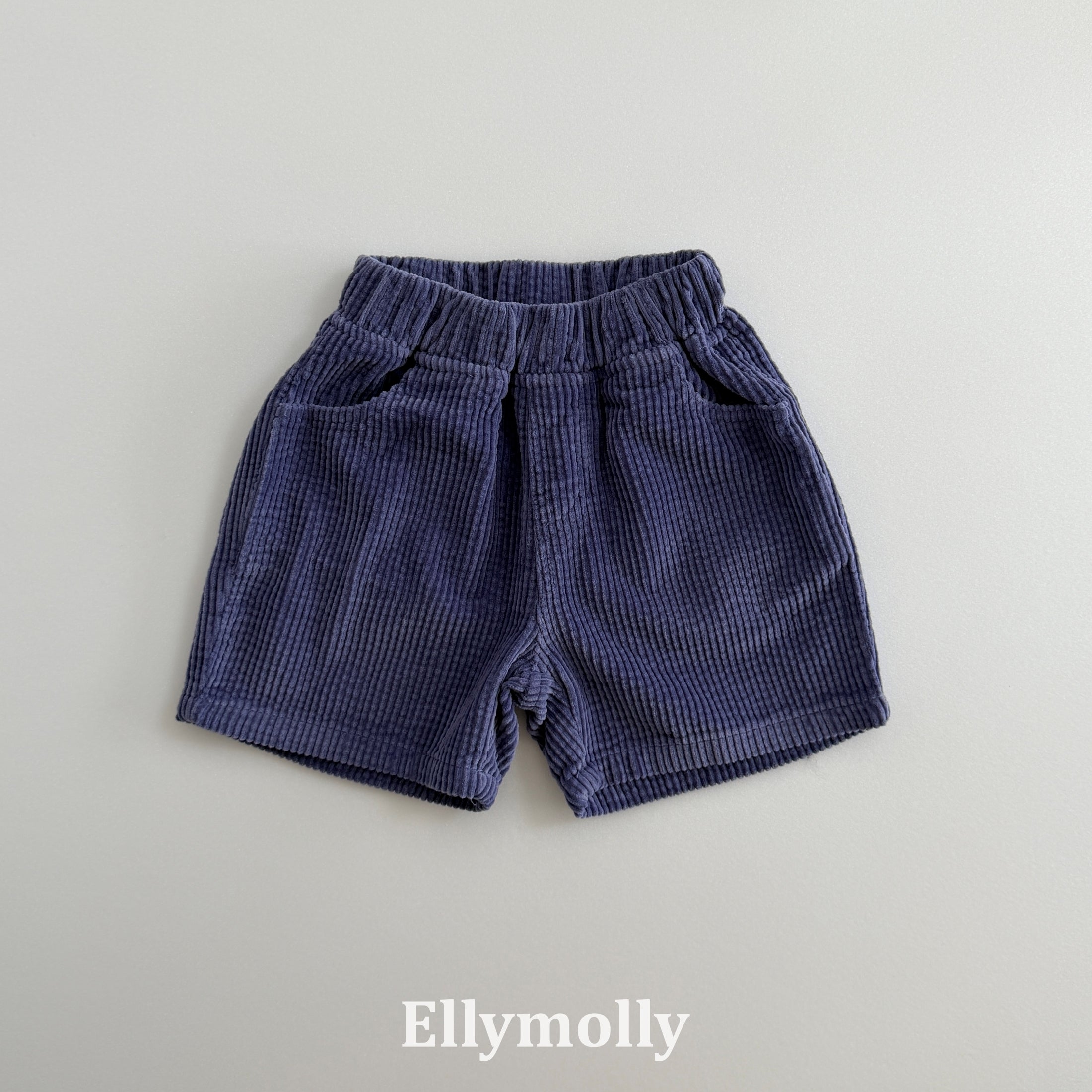 ［ELLY MOLLY］Soda corduroy half pants
