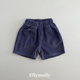 ［ELLY MOLLY］Soda corduroy half pants