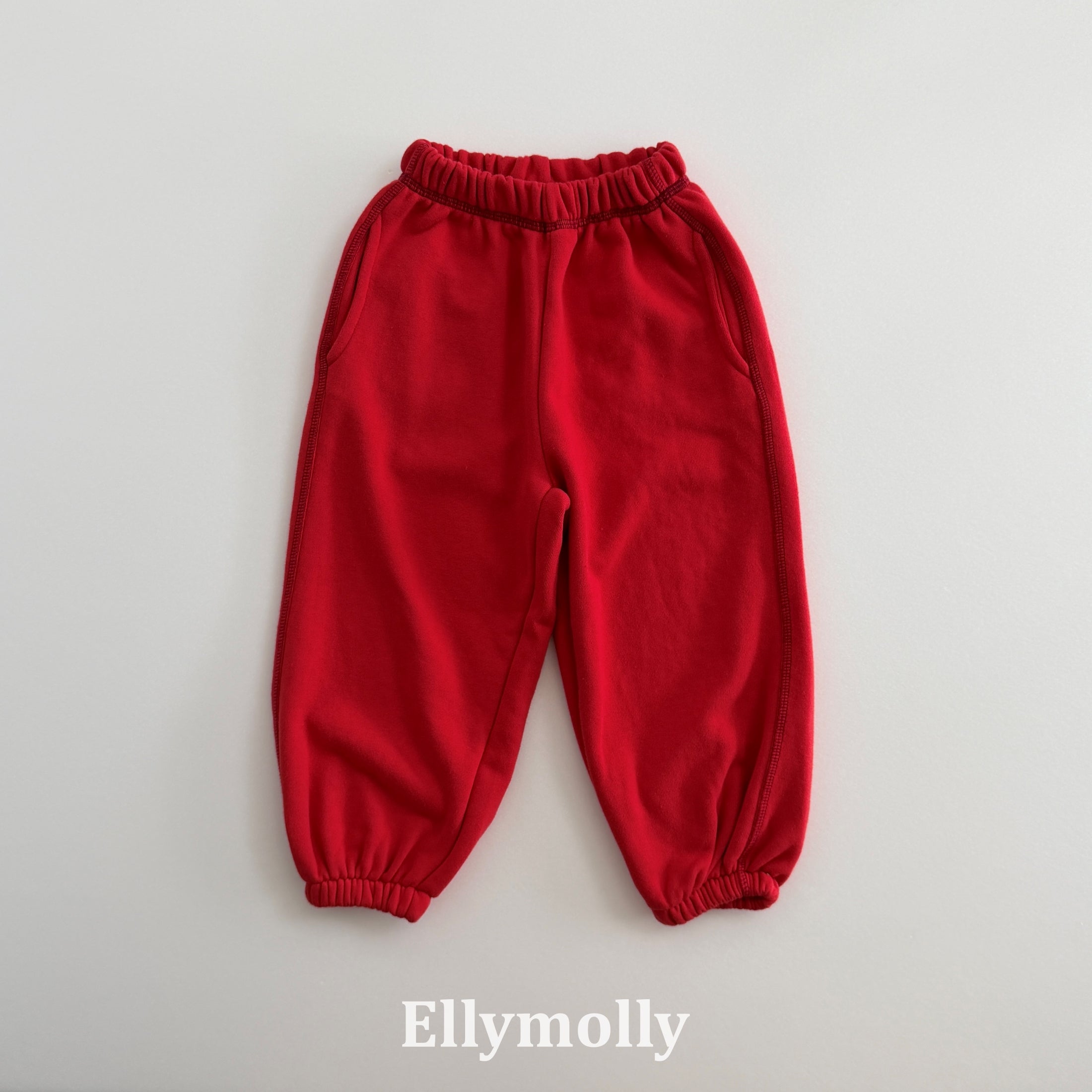 ［ELLY MOLLY］Dayday color jogger pants