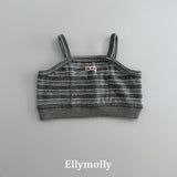 ［ELLY MOLLY］Bubble crop bustier