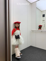 ［ELLY MOLLY］Snow warm turtleneck tee