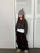 ［ELLY MOLLY］Rolling big cargo pants