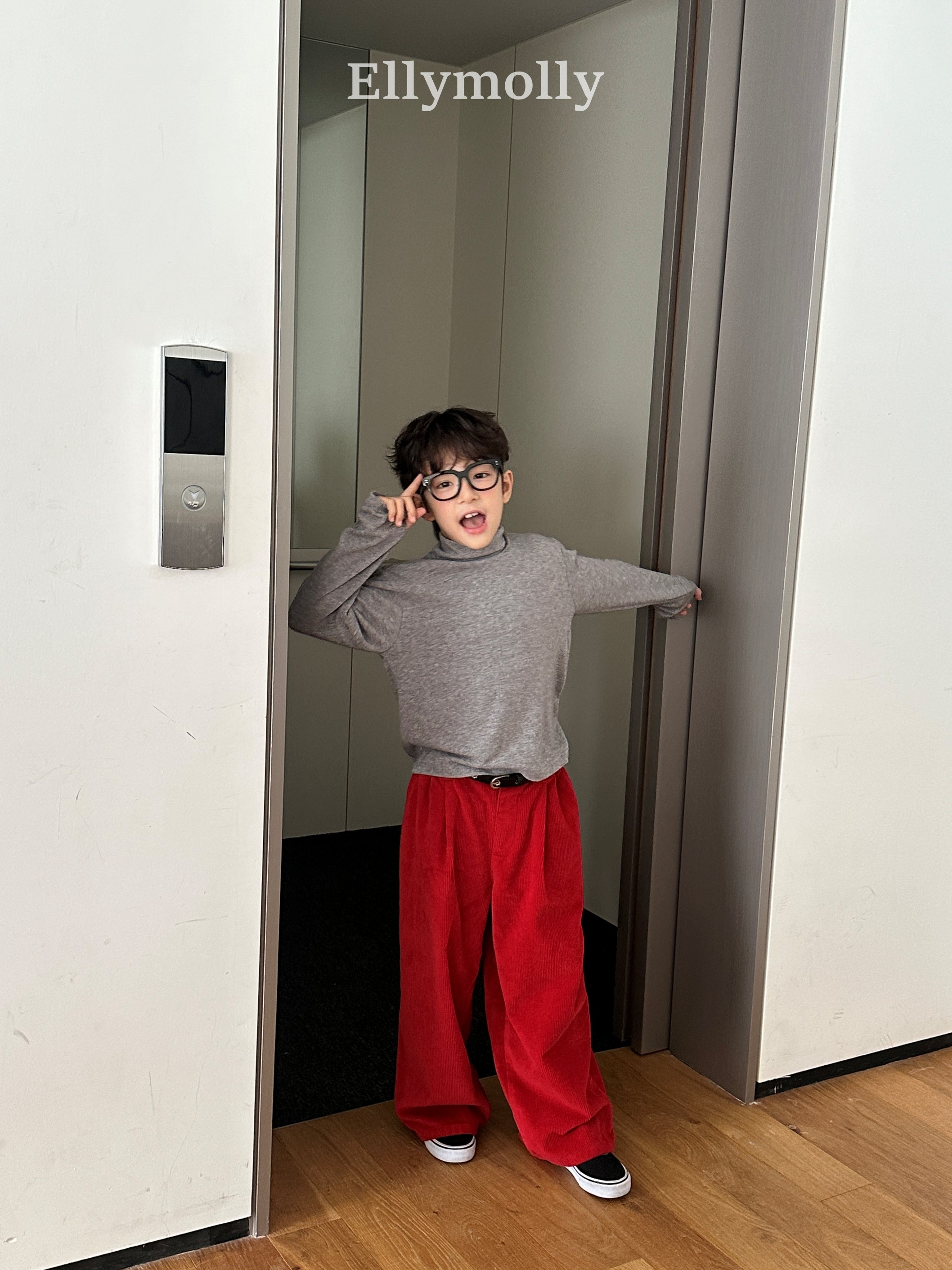 ［ELLY MOLLY］Toy corduroy pants