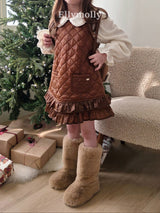 ［ELLY MOLLY］Twinkle quilting one-piece