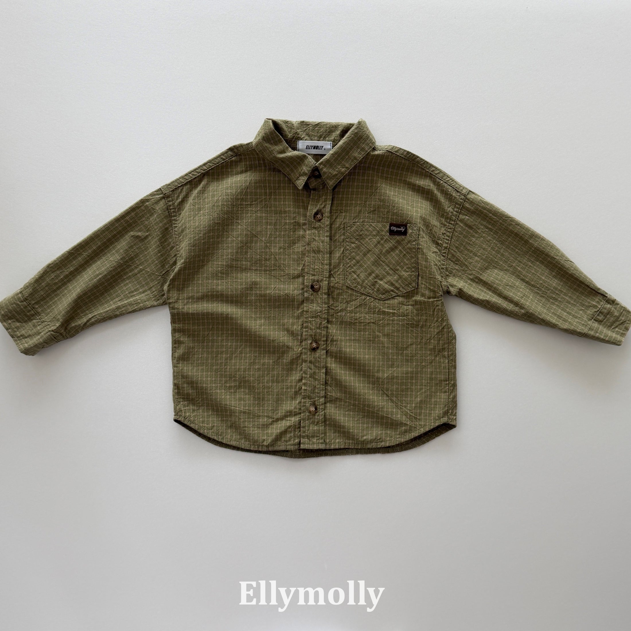 ［ELLY MOLLY］Maison check shirt
