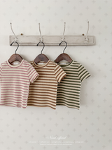Stripe span tee
