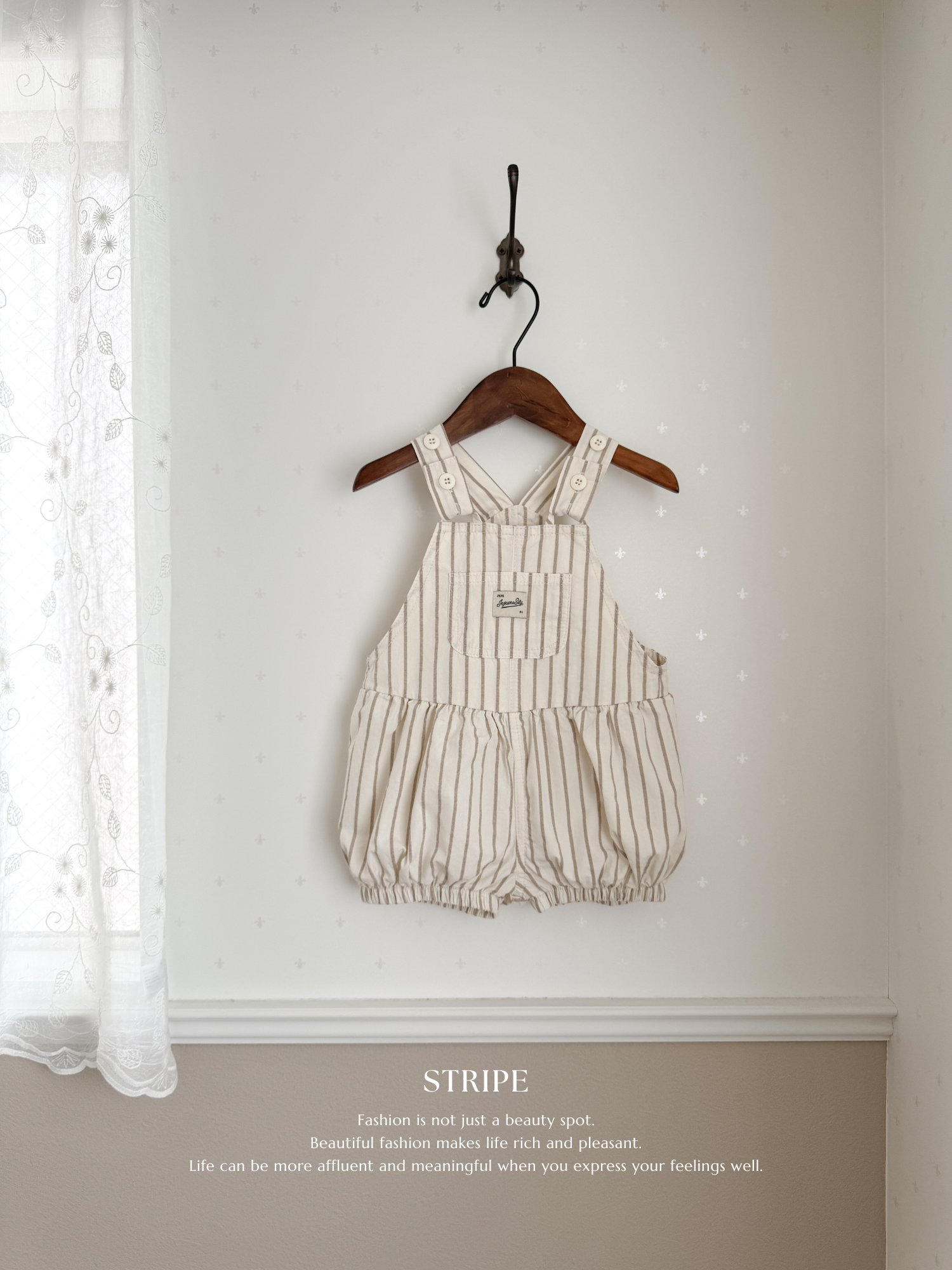 Bloom berry overalls